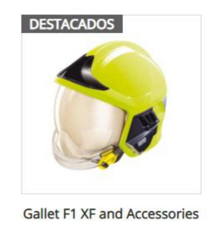 gallet F1 y accesorios